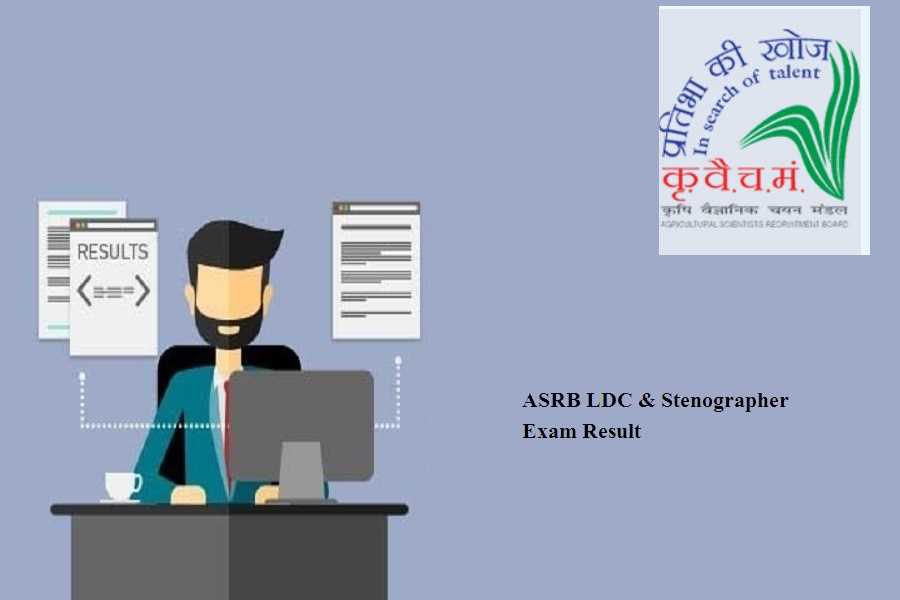 ASRB LDC & Stenographer Exam Result 2024