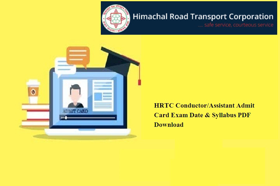 HRTC Conductor Assistant Admit Card 2024
