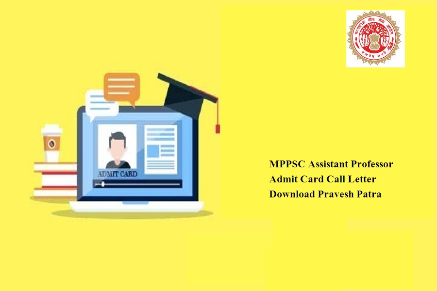 MPPSC Assistant Professor Admit Card 2024