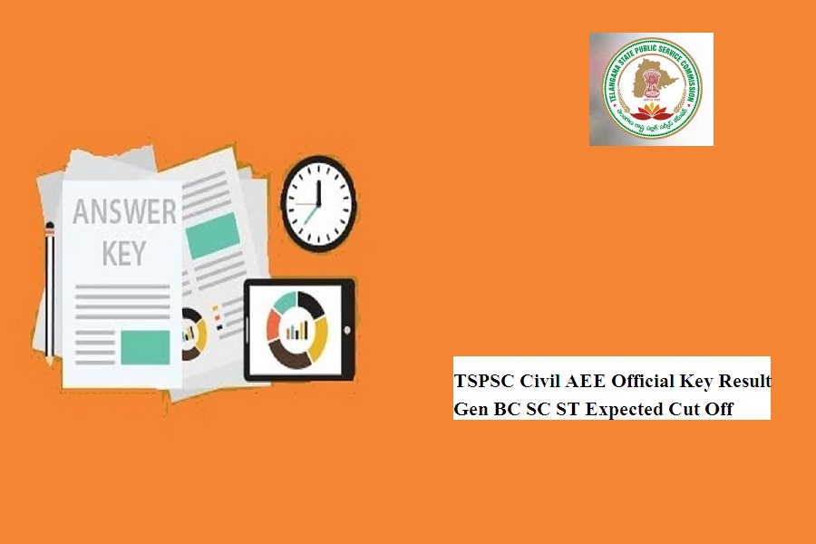 TSPSC Civil AEE Official Key 2024