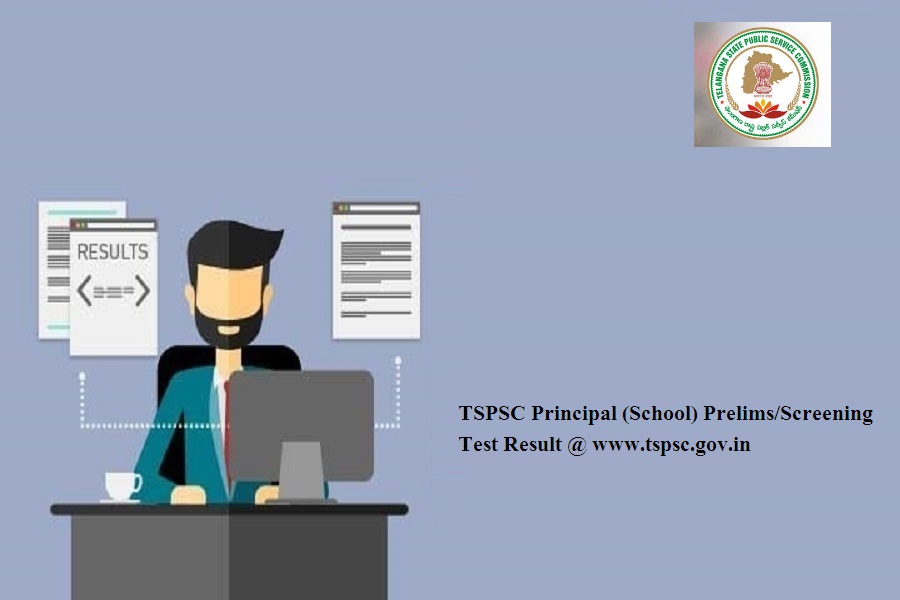 TSPSC Principal (School) Prelims Screening Test Result 2024