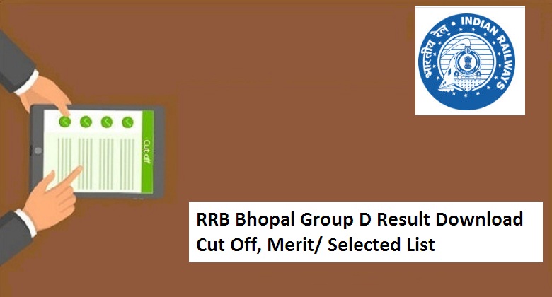 RRB Bhopal Group D Result 2023