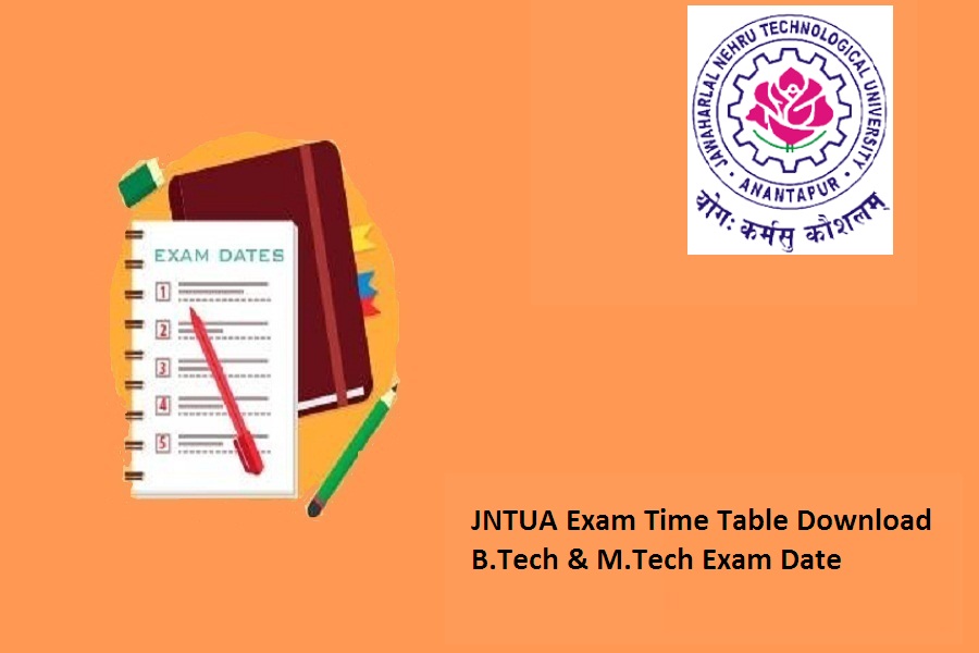 jntua exam time table 2023