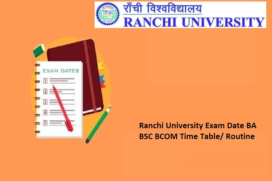 Ranchi University Exam Date 2024