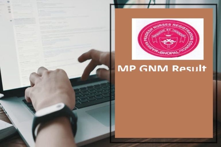 MP GNM Result 2024 mpnrc.mp.gov.in 1st 2nd 3rd Year Marksheet