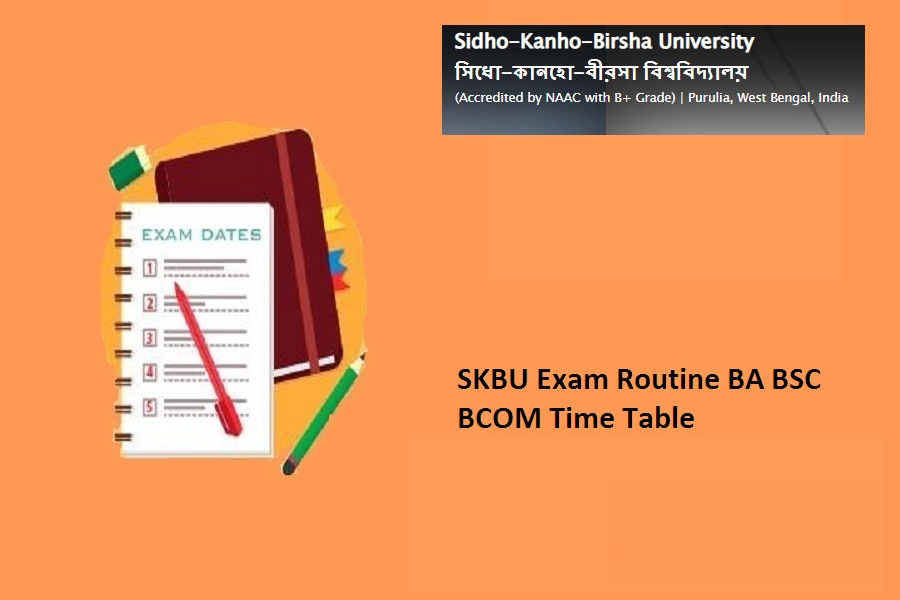 SKBU Exam Routine 2023