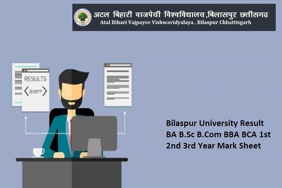 Bilaspur University Result 2022