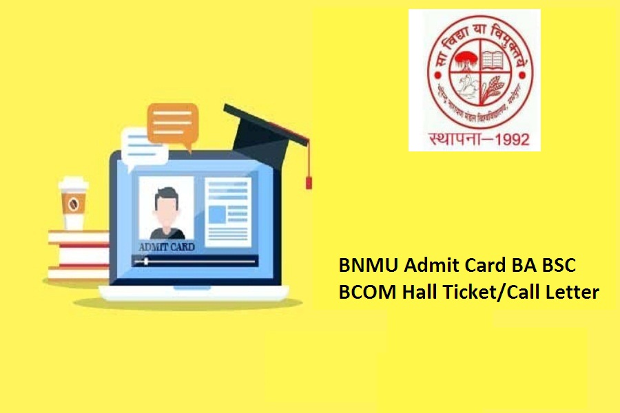 BNMU Admit Card 2022
