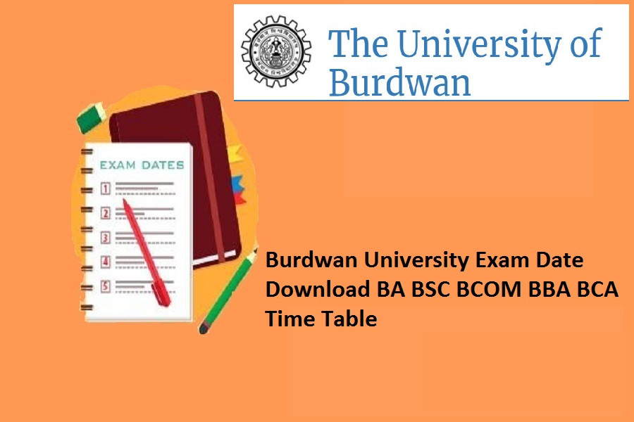 Burdwan University Exam Date 2024