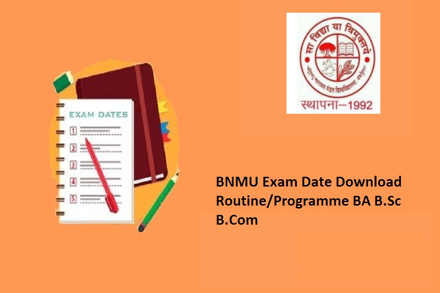 BNMU Exam Date 2023