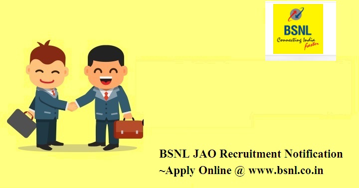 BSNL JAO Recruitment 2023 Notification