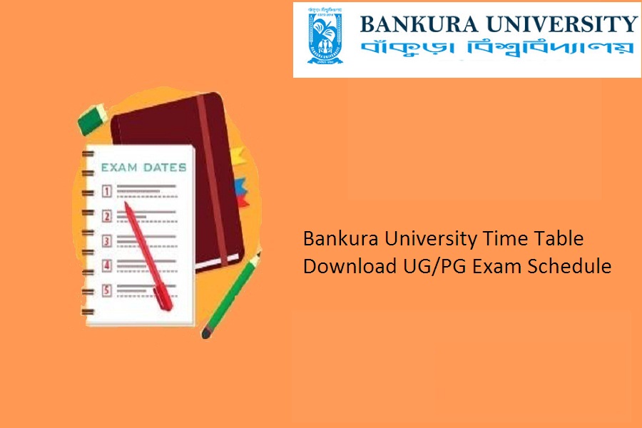 Bankura University Time Table 2024