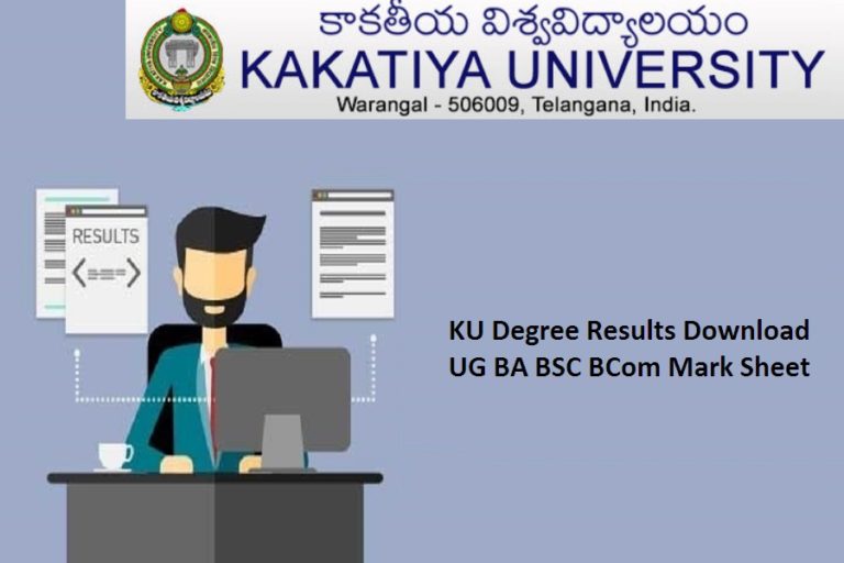 KU Degree Results 2024 UG BA BSC 2nd 4th 6th Sem Mark Sheet