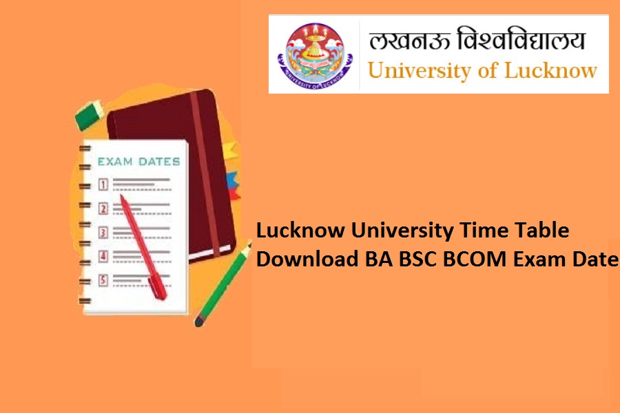 Lucknow University Time Table 2023