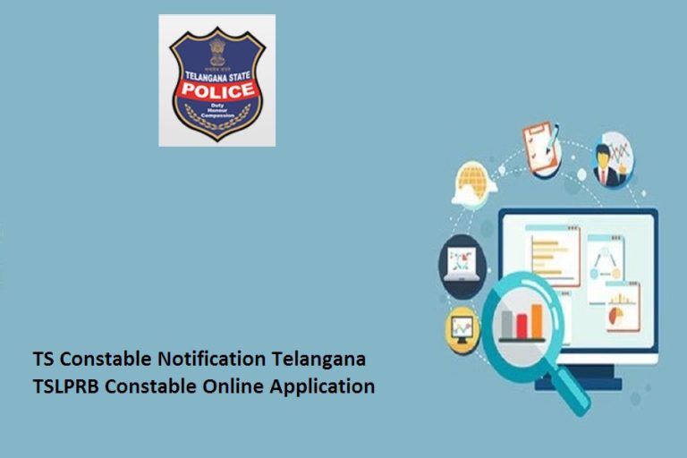 TS Constable Notification 2024 Telangana TSLPRB Constable Online