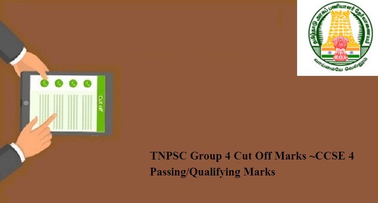 TNPSC Group 4 Cut Off Marks 2022