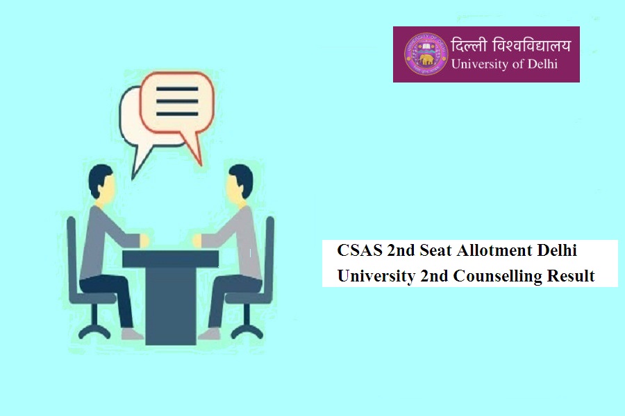 CSAS 2nd Seat Allotment 2024
