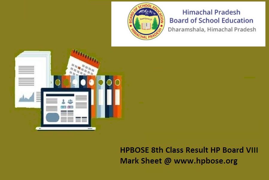 HPBOSE 8th Class Result 2024