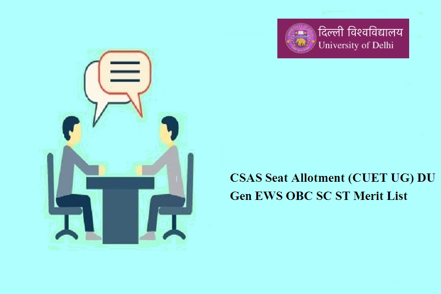 CSAS Seat Allotment 2024