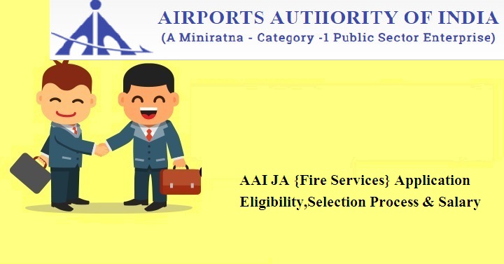 AAI JA {Fire Services} Application 2024
