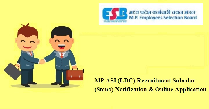 ESB MP ASI (LDC) Recruitment 2024