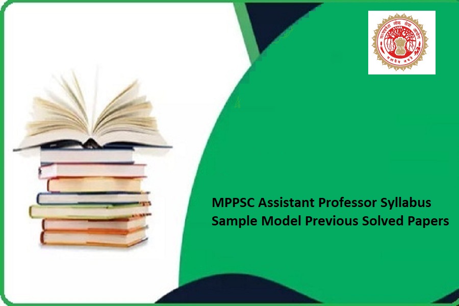 MPPSC Assistant Professor Syllabus 2024