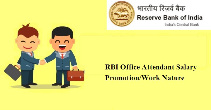 RBI Office Attendant Salary 2024