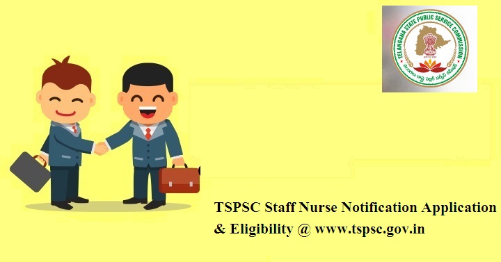 TSPSC Staff Nurse Notification 2024