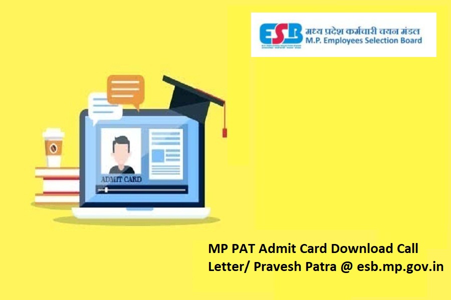 MP PAT Admit Card 2024