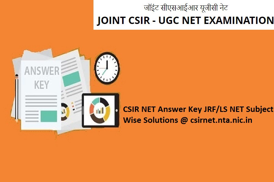 CSIR NET Answer Key 2025