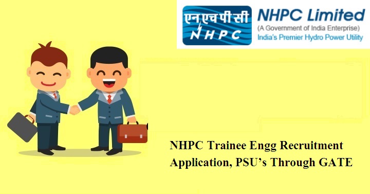 NHPC Trainee Engg Recruitment 2024