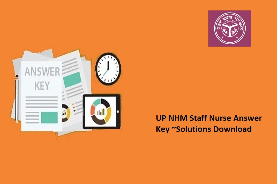 UP NHM Staff Nurse Answer Key 2024