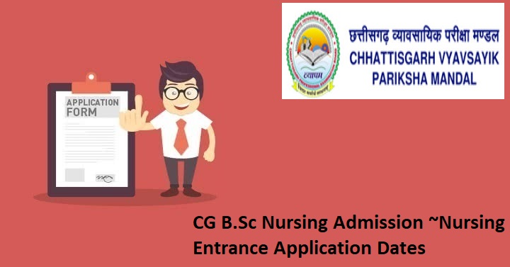 CG B.Sc Nursing Admission 2024