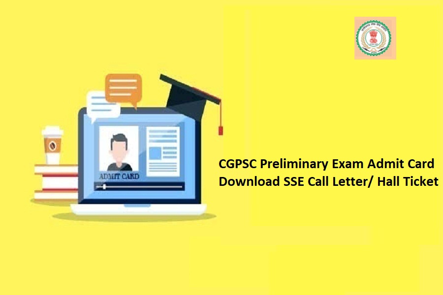 CGPSC Preliminary Exam Admit Card 2024 Download