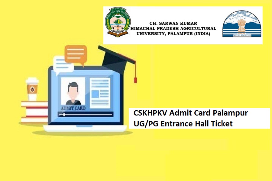 CSKHPKV Admit Card 2024