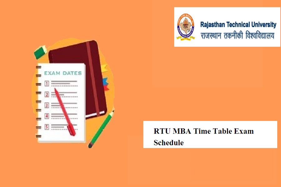 RTU MBA Time Table 2024