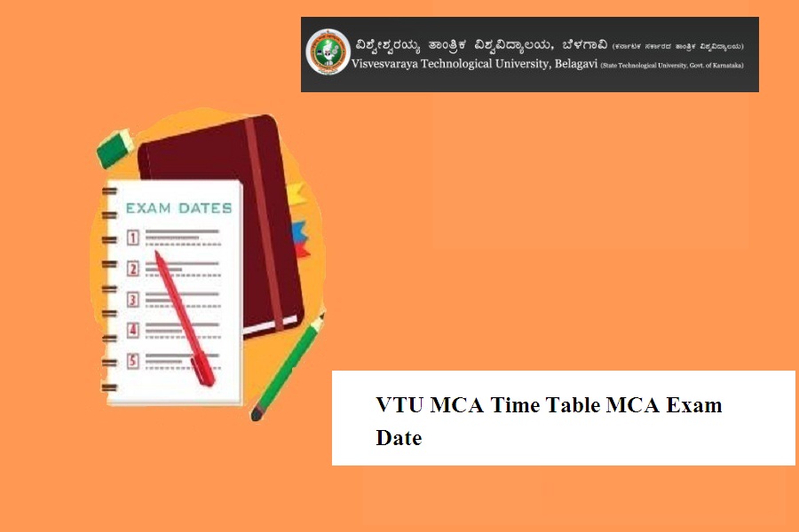 VTU MCA Time Table 2024