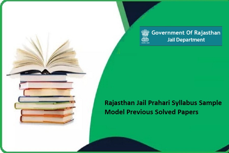 Rajasthan Jail Prahari Syllabus 2024