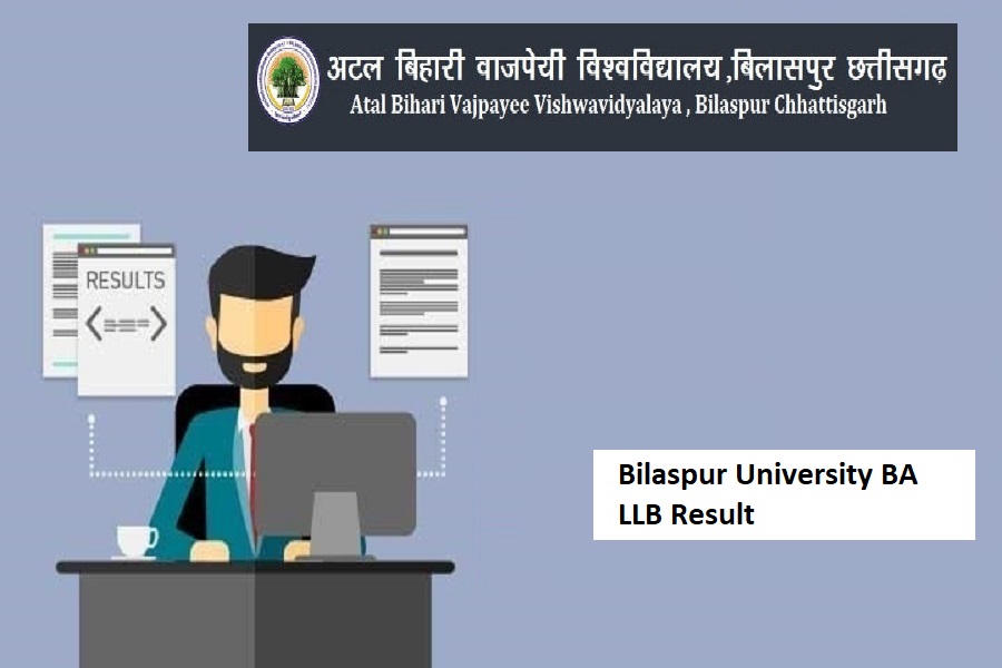 Bilaspur University BA LLB Result 2024