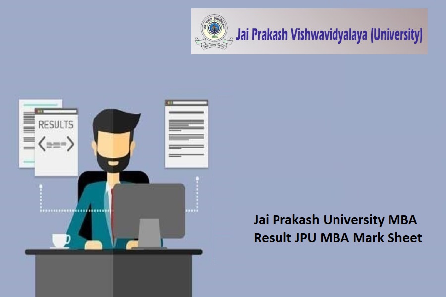 Jai Prakash University MBA Result 2024 JPU